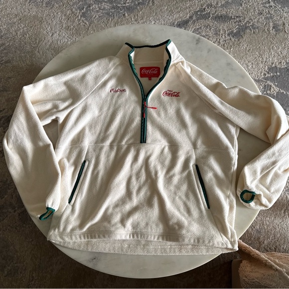 Malbon x Coca-Cola Cream Pullover Fleece